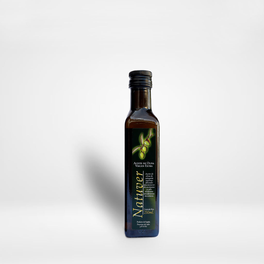 Aceite de Oliva Virgen Extra, Pack de 12 botellas de cristal irrellenable de 250 ml - campinadebobadilla