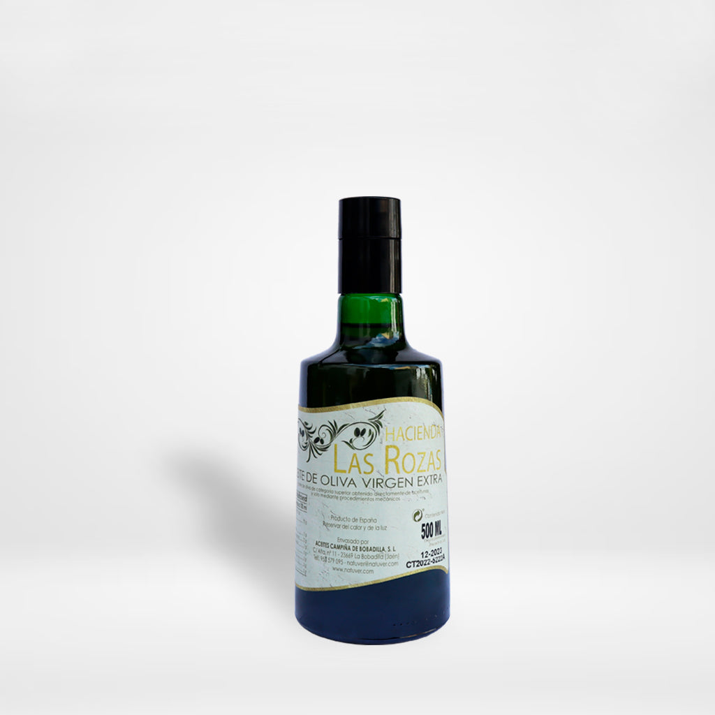 Aceite de Oliva Virgen Extra Cosecha Temprana, PACK de 6 Botellas de cristal de 500 ml + Estuche de cartón estucado
